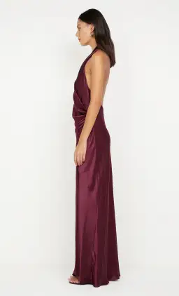 Bec & Bridge Elisia Wrap Maxi Dress in Plum Size 6 for rent on The Volte - image 4