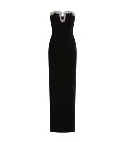 Rachel Gilbert Claudine Maxi Gown Black Size AU 8 for rent on The Volte - image 1