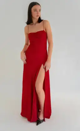 HNTR The Label Gaia Gown Red Size AU 6