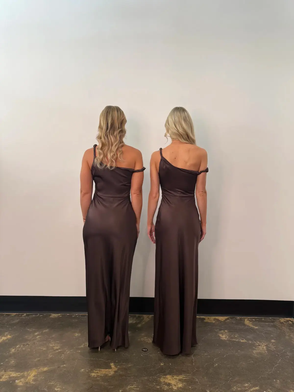 Bec & Bridge Lunetta Twist Strap Dress Maxi Dark Chocolate Size AU 8 - Image 5
