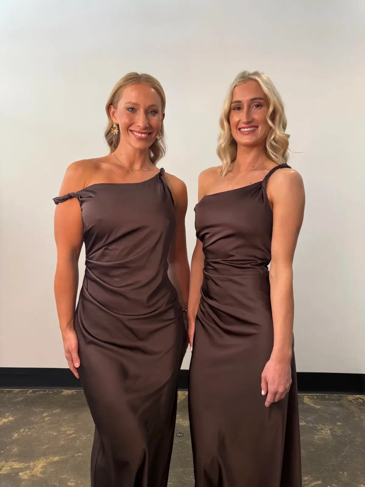 Bec & Bridge Lunetta Twist Strap Dress Dark Chocolate Size 10 - Image 1