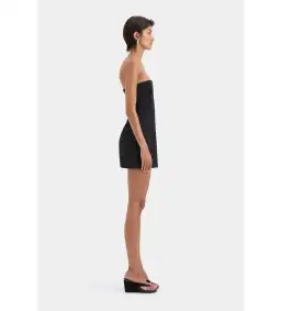 Sir the Label Sandrine Strapless Mini Dress Black Size 1 AU 8 for rent on The Volte - image 2