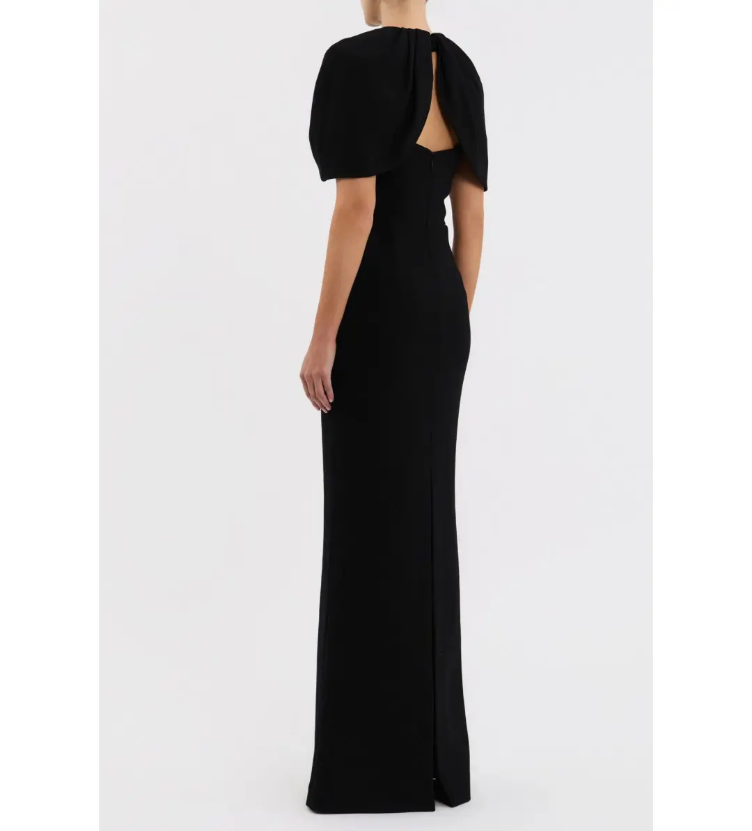 Rebecca Vallance Cameron Full Length Gown in Black Size AU 10 for rent on The Volte - main image