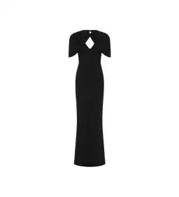 Rebecca Vallance Cameron Full Length Gown in Black Size AU 10 for rent on The Volte - image 4