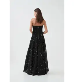 Aje Juniper Gown Black Size L AU 12 for rent on The Volte - image 4