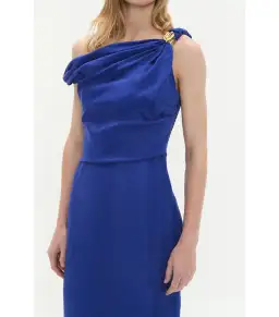 Aje Bridgette Maxi Dress Bright Blue Size AU 10 for rent on The Volte - image 4