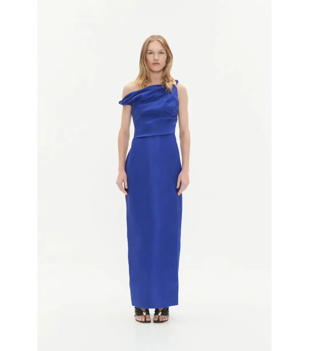 Aje Bridgette Maxi Dress Bright Blue Size AU 10 for rent on The Volte - main image