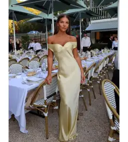 Natalie Rolt Bridget Maxi Dress in Lemon Size AU 6 for rent on The Volte - image 2