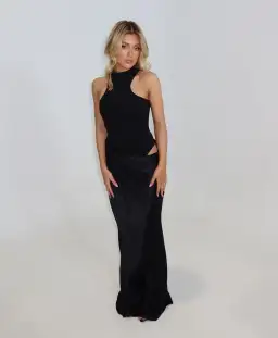 Camila Coelho Estella Maxi Dress Black Size 6 for rent on The Volte - image 1