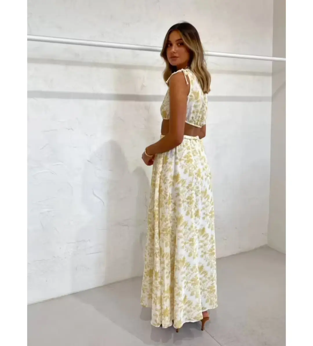 Sir The Label Clementine Multi Dress Multi Size 2 / AU 10 for rent on The Volte - main image