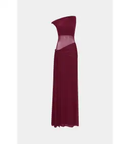 Misha Sisal Mesh Maxi Dress Port Size AU 8 for rent on The Volte - image 5