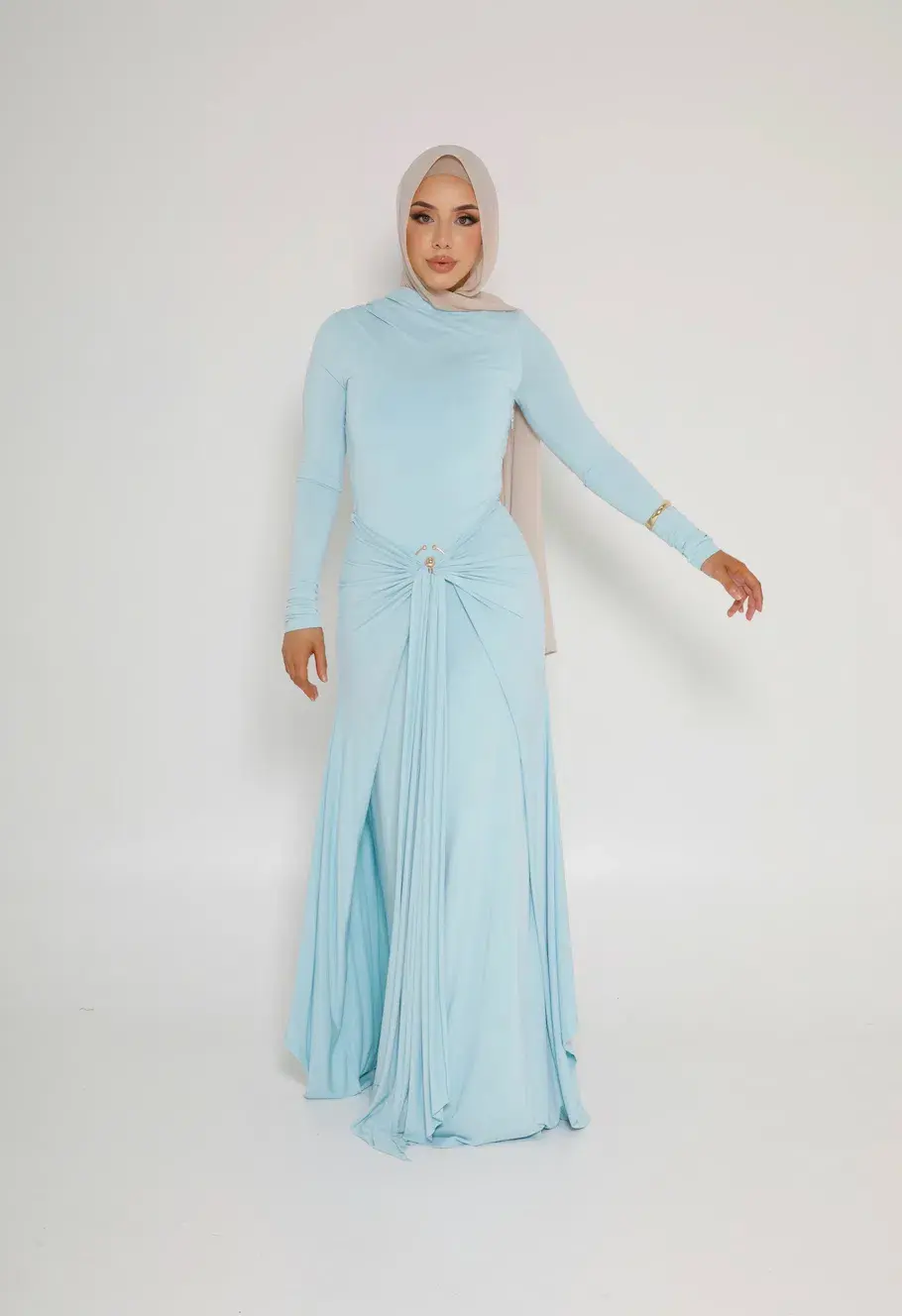 Alaia Muse Yasmin Maxi Dress in XS/ AU 6 for rent on The Volte - main image