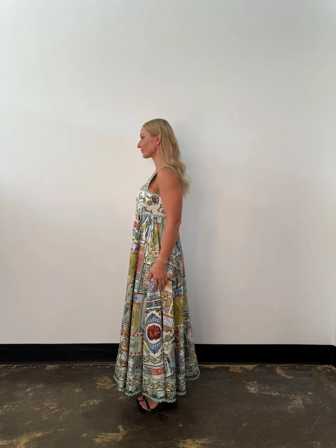 Alemais Tommasina Summer Dress in Multi Print Size 10 for rent on The Volte - main image