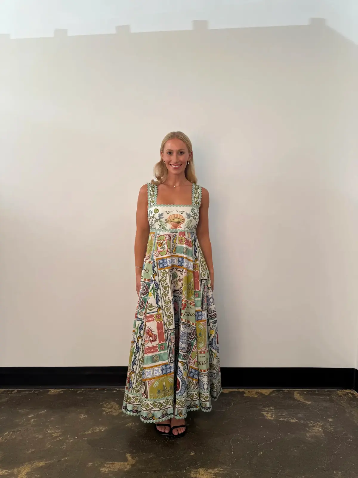 Alemais Tommasina Summer Dress in Multi Print Size 10 - Image 1