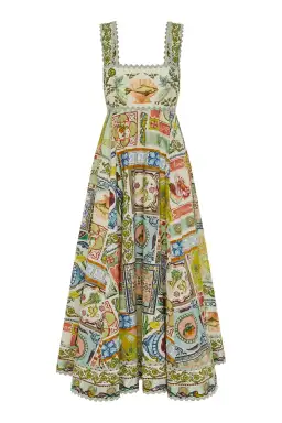 Alemais Tommasina Summer Dress in Multi Print Size 10 for rent on The Volte - image 5