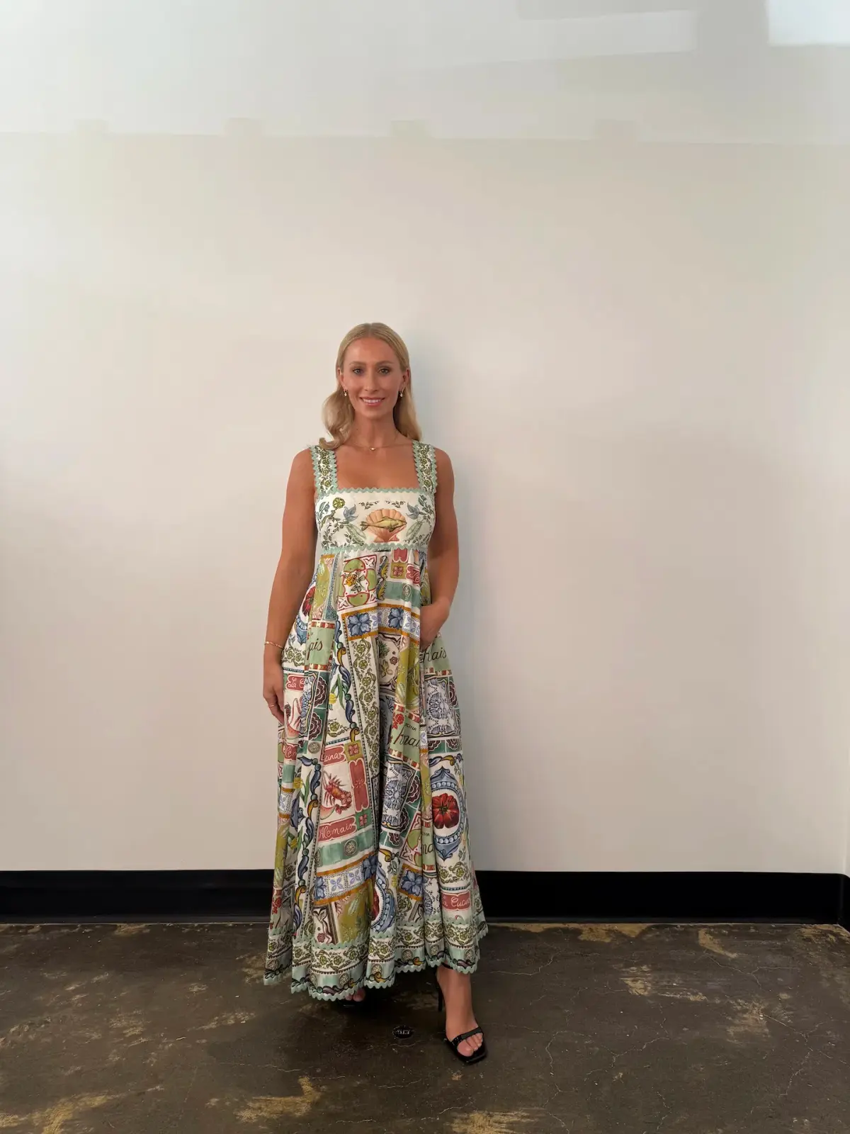 Alemais Tommasina Summer Dress in Multi Print Size 10 - Image 4