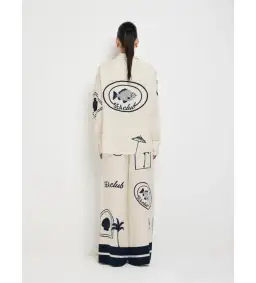 Sheike Sea Club Set Shirt & Pants Set Print Size AU 10 for rent on The Volte - image 2