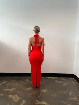 Love Nookie Demi Gown in Cherry Size M/AU10 for rent on The Volte - image 4