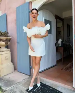 Sonya Moda Sorrento Mini Dress Ivory Size M/10 for rent on The Volte - image 2