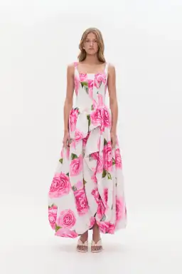 Aje Alani Maxi Gown Soft Rose Light Size 6 for rent on The Volte - image 1