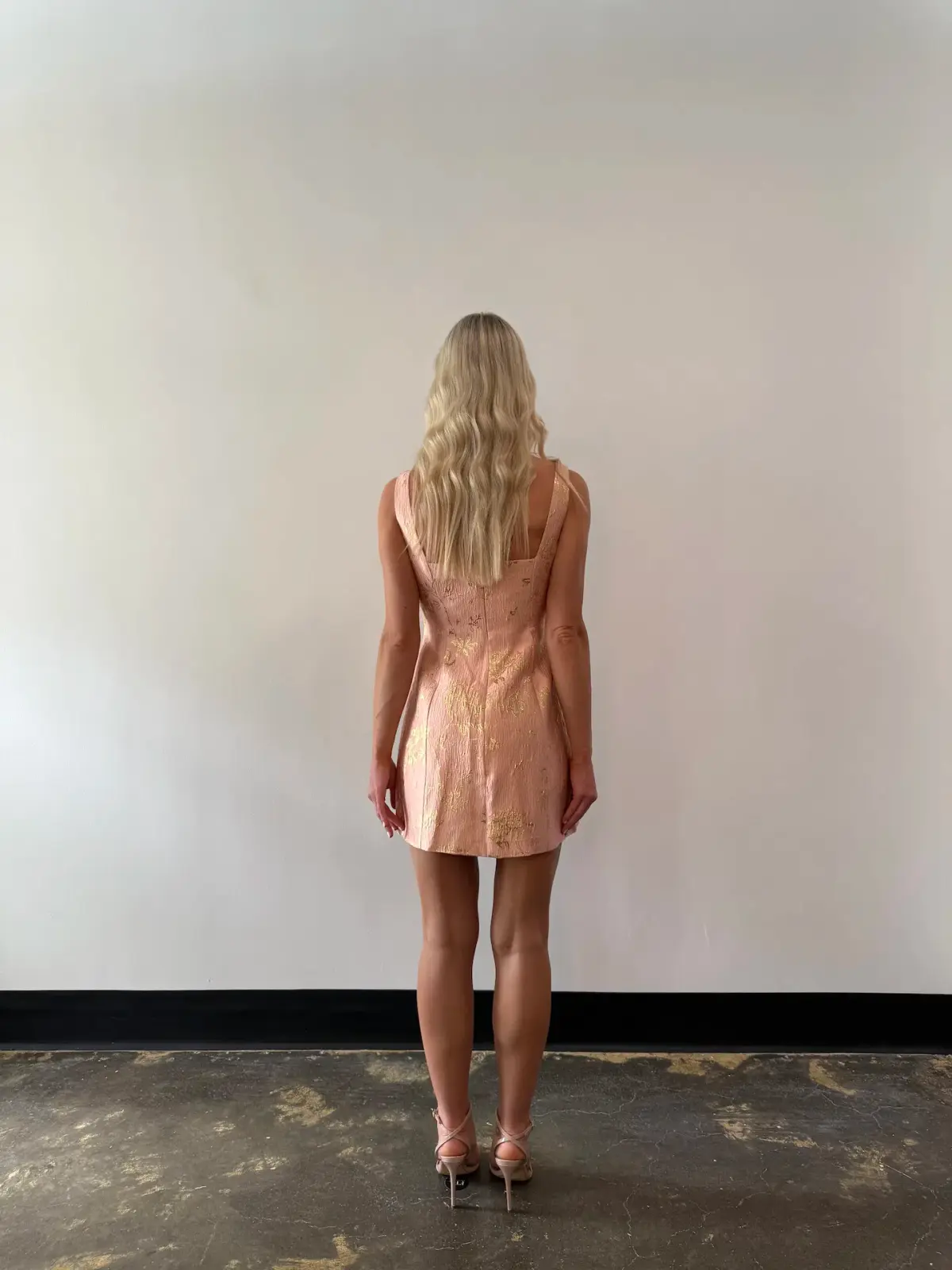 Love Nookie Claudia Mini Dress in Peach Size S / AU8 - Image 3