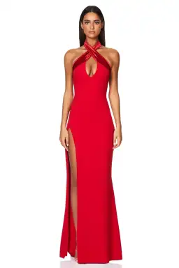 Love Nookie Renaissance Gown Red Size AU 10