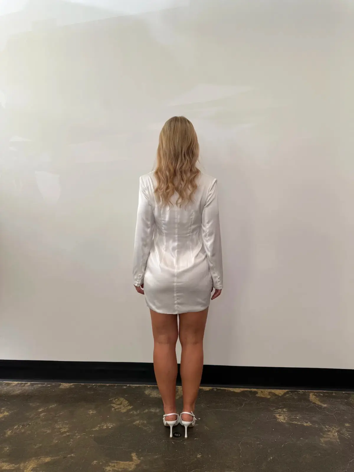 Love Nookie Penelope Blazer Dress Ivory Size 8 - Image 3