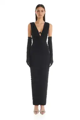 Eliya The Label Anna Maxi Dress Black Size 6 for rent on The Volte - image 1