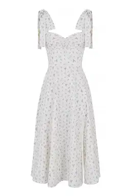 House of CB Alicia Midi Dress in White Size AU 14 for rent on The Volte - image 3