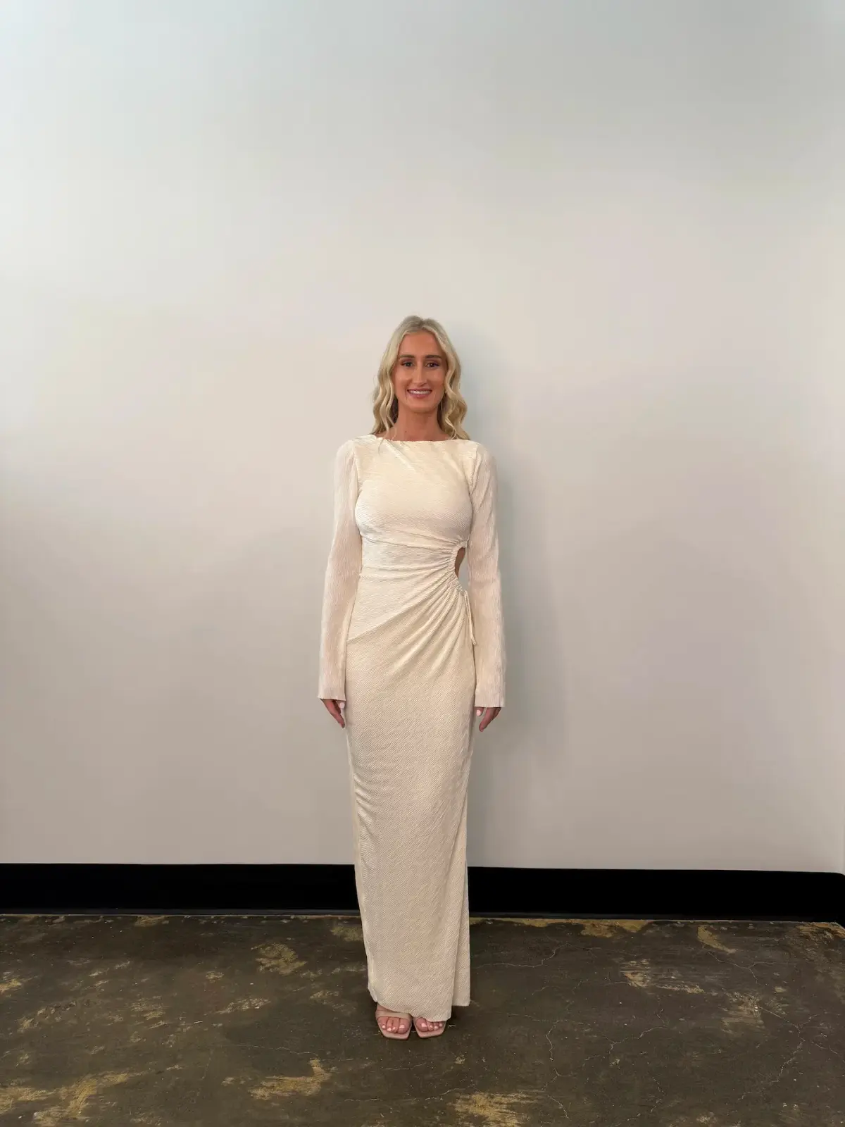 Love Nookie Mirage LS Gown Cream Size 8 - Image 4