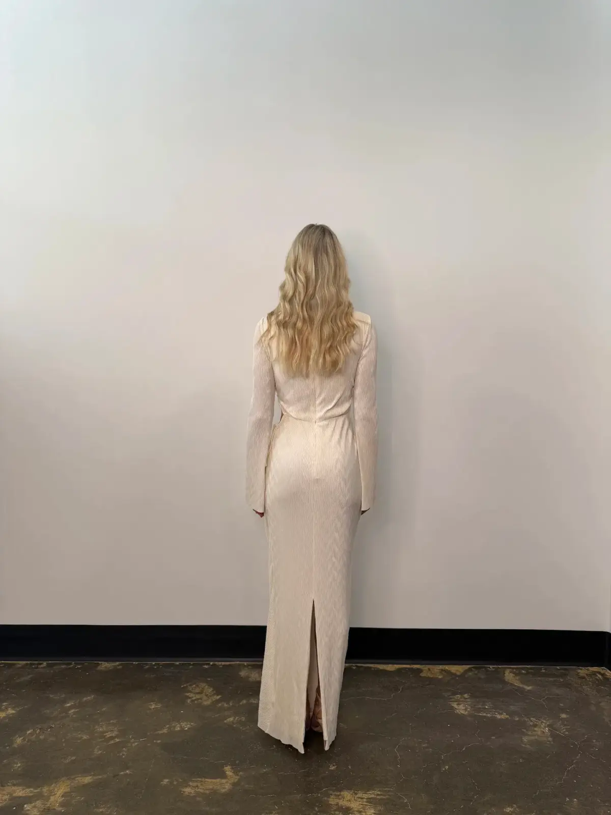 Love Nookie Mirage LS Gown Cream Size 8 - Image 3