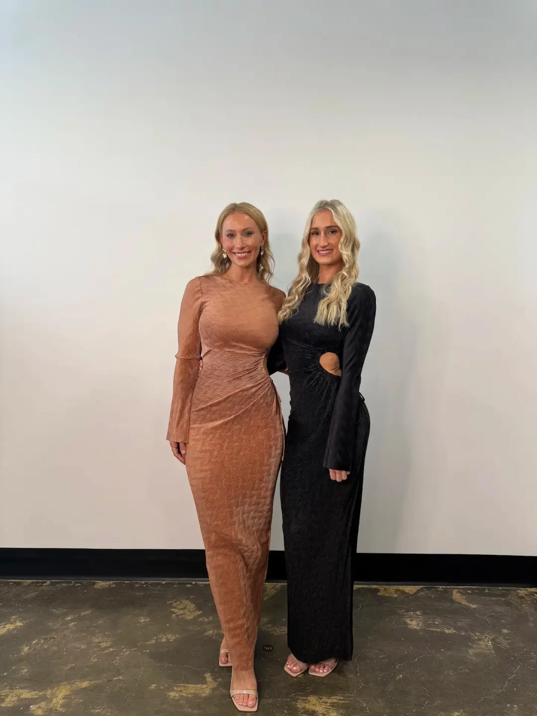 Love Nookie Mirage LS Gown in Mocha Size 10 for rent on The Volte - main image