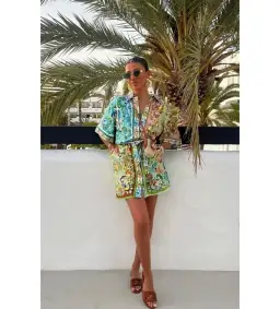 Alemais Dreamer Mini Dress Multi Print Size 8