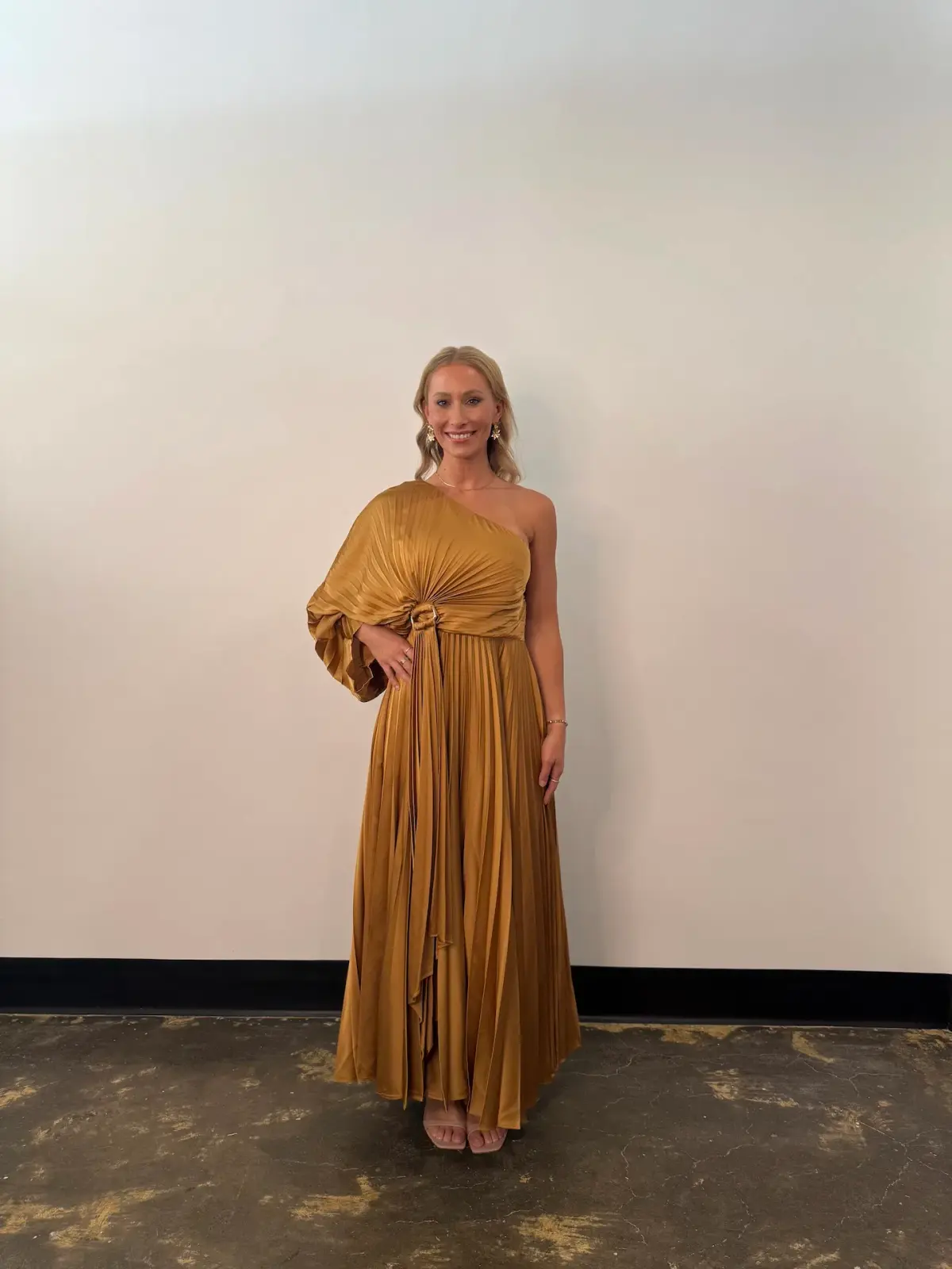Acler Sadgill Maxi Dress Caramel Size 14 - Image 2