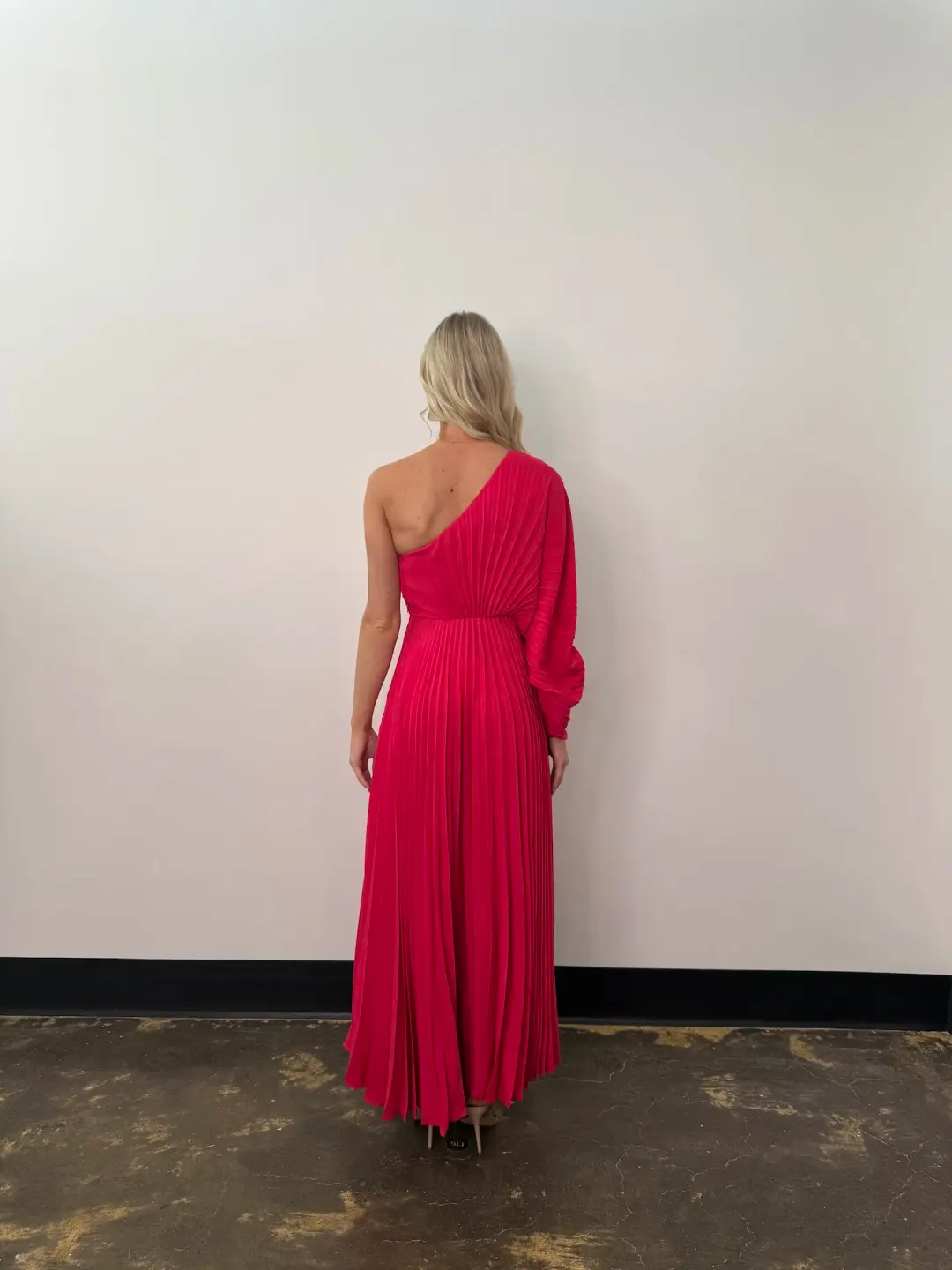 Acler Sadgill Maxi Dress in Pink Size 6 for rent on The Volte - main image