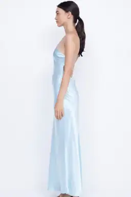 Bec And Bridge Margaux Asym Dress Dolphin Blue Size 10 for rent on The Volte - image 2