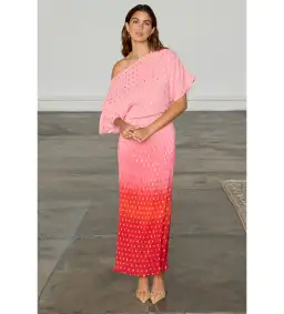 Never Fully Dressed Tilly Dress Pink Ombre Size S/Au 8 for rent on The Volte - image 1
