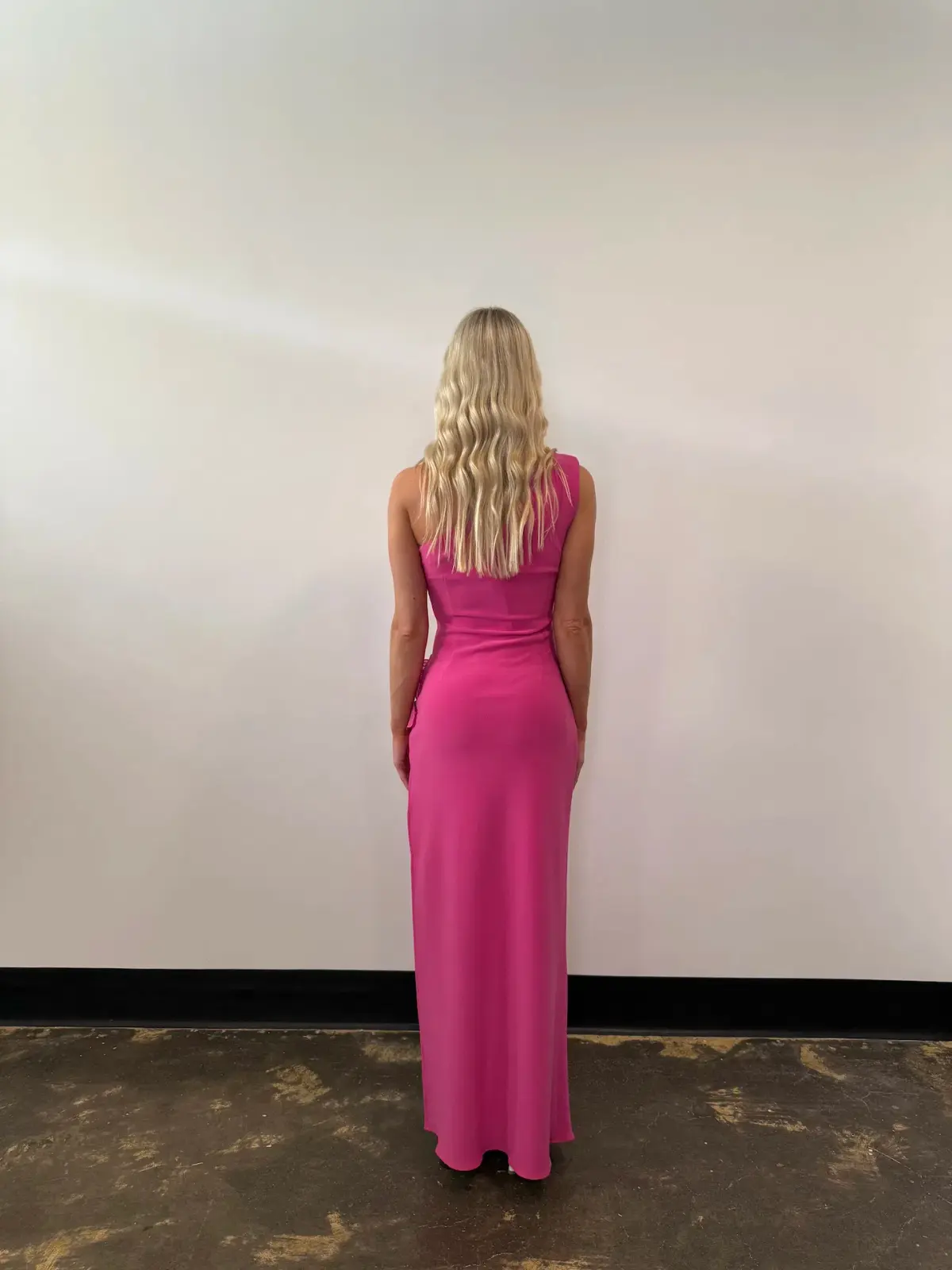 Elliatt Janelle One Shoulder Gown Pink Size 6 - Image 3