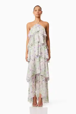 Elliatt Mirabelle Cocktail Maxi Dress Floral Size AU 12 for rent on The Volte - image 1