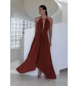 L'Idee Boheme Gown Terracotta Size AU 8