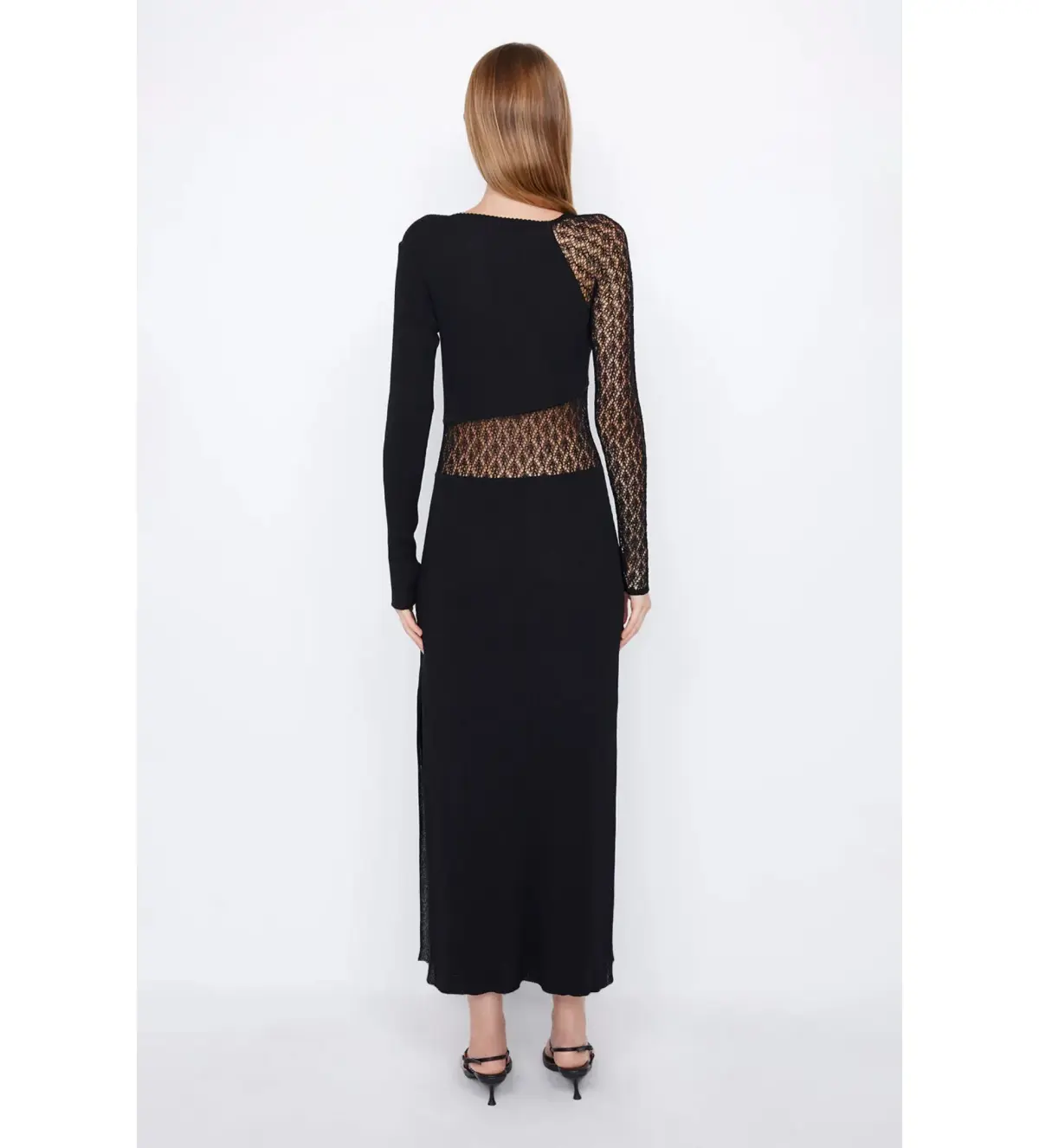 Bec and Bridge Chantelle Long Sleeve Dress in Black Size M / AU 10  - Image 4