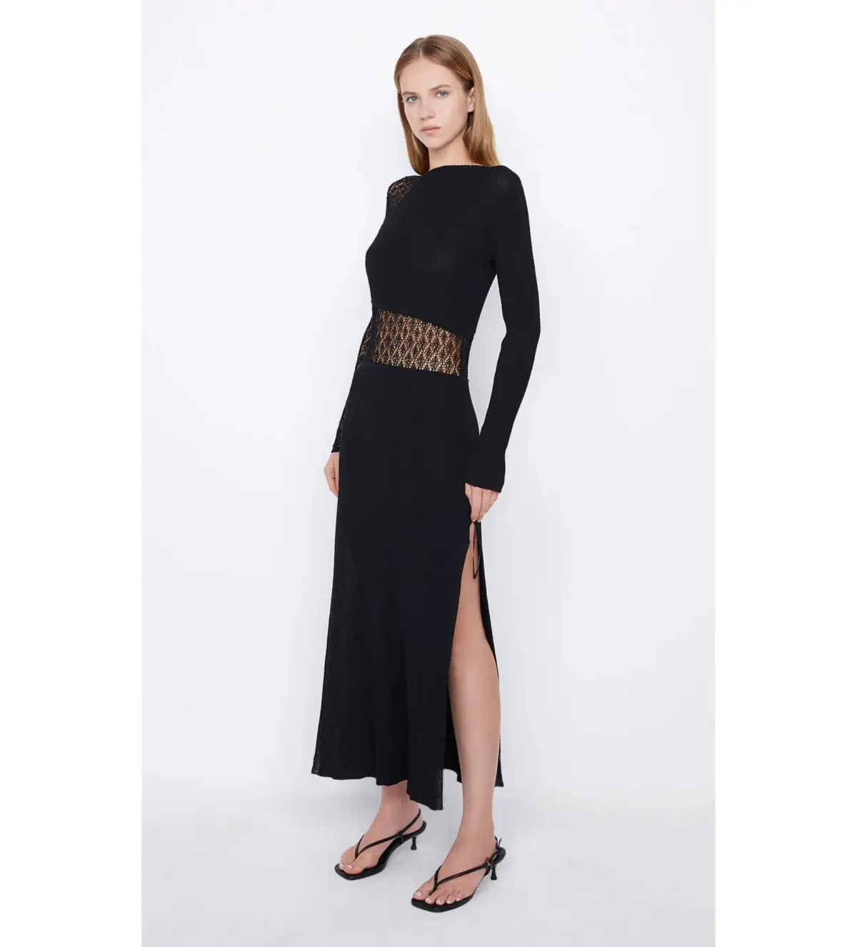 Bec and Bridge Chantelle Long Sleeve Dress in Black Size M / AU 10  - Image 2