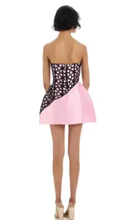 Eliya The Label Ataya Dress Mini Pink Size AU 8 for rent on The Volte - image 2