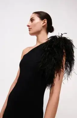 Rachel Gilbert Elcie Gown Black Size 10 for rent on The Volte - image 3