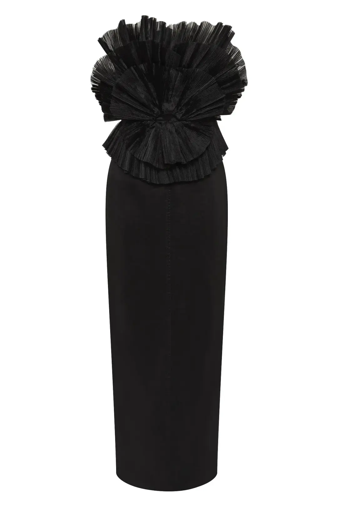 Aje Kira Midi Dress Black Size AU 10 for rent on The Volte - main image