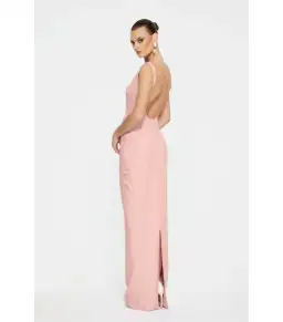 Effie Kats Verona Maxi Gown in Blush Size XS / AU 6 for rent on The Volte - image 3