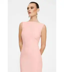 Effie Kats Verona Maxi Gown in Blush Size XS / AU 6 for rent on The Volte - image 2