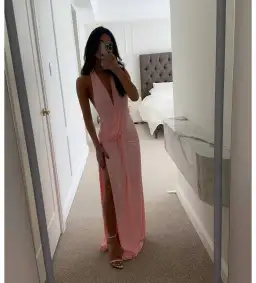 Natalie Rolt Winona Gown Blossom Pink Size 0 AU 6 for rent on The Volte - image 2