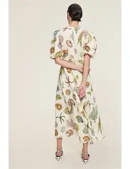 Alemais Sea Midi Dress Size 8 for rent on The Volte - image 3