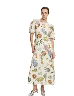 Alemais Sea Midi Dress Size 8 for rent on The Volte - image 1